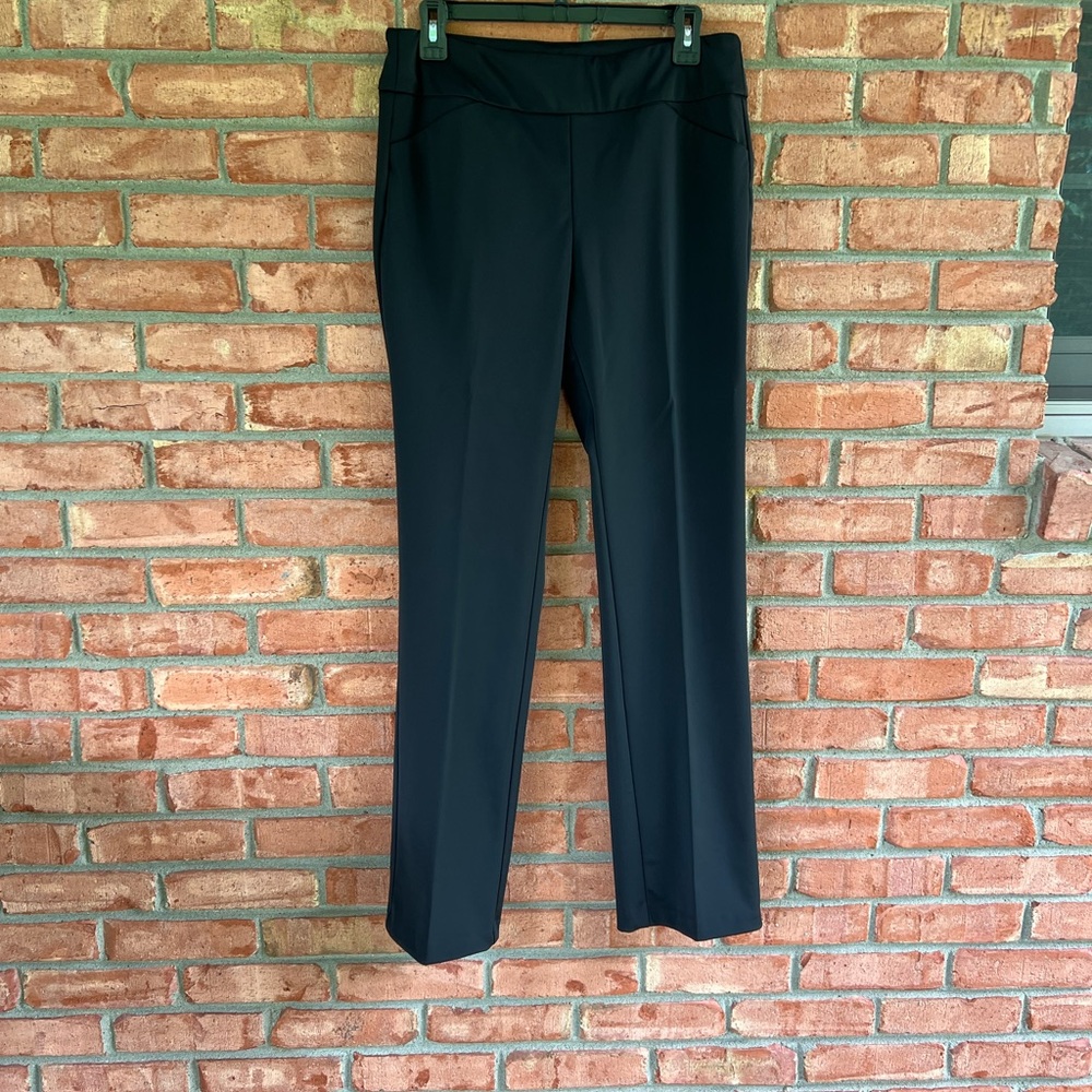 Tribal Harper Pull On Bootcut Black Pants